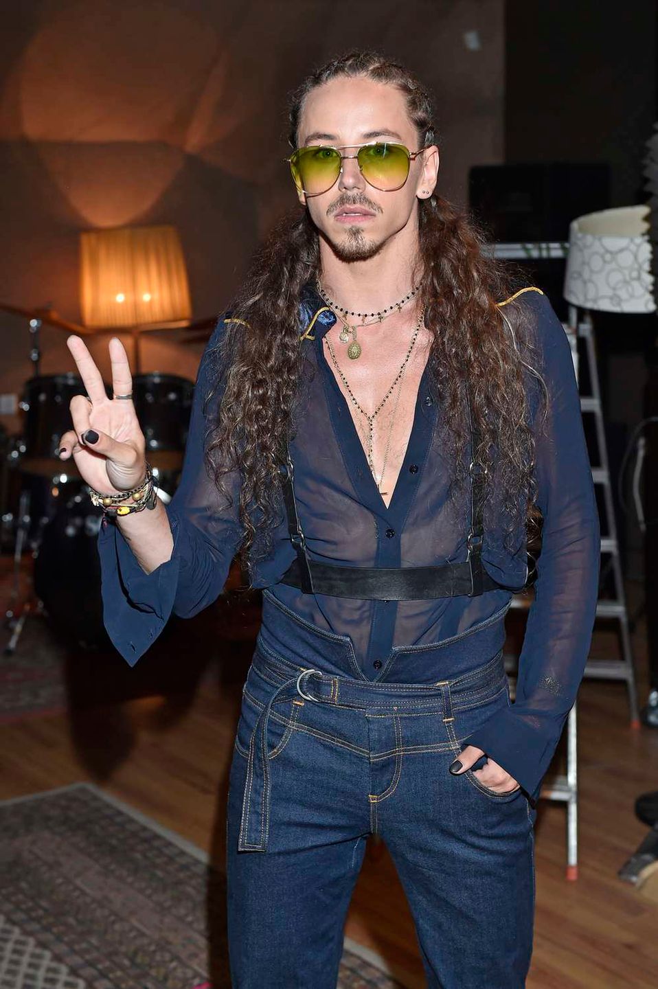Michał Szpak na planie The Voice of Poland 9