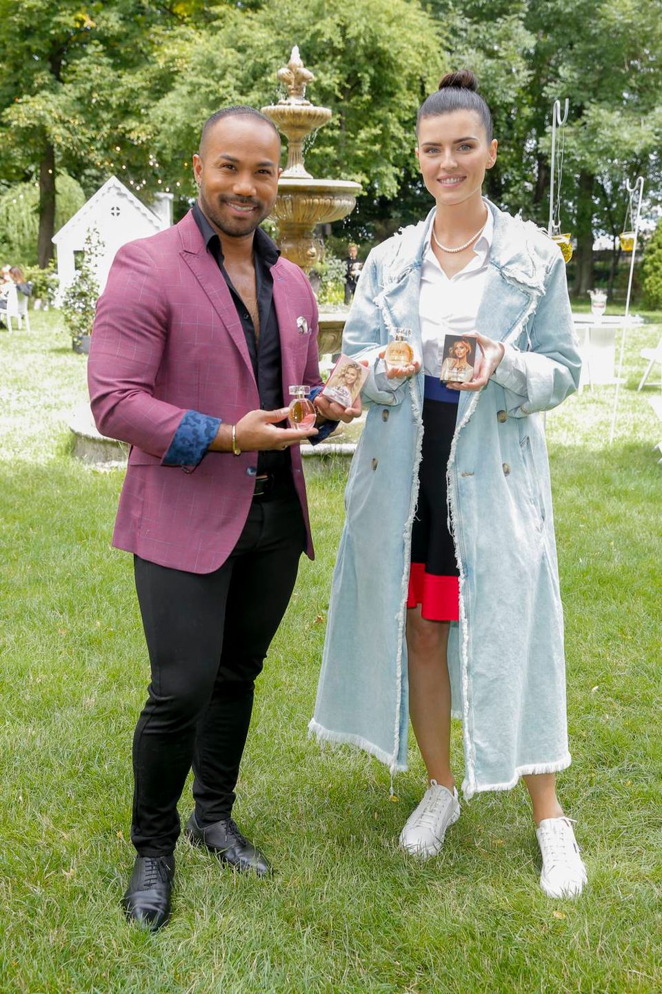 Harry Jefferson, Małgorzata Leitner - Premiera perfum Sandry Kubickiej