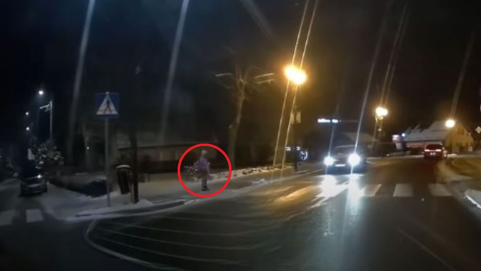 Dziecko chciało przejść przez ulicę. Kierowca celowo zablokował drogę