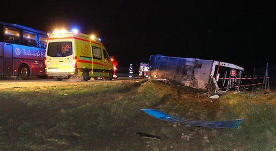 Polski autokar miał wypadek w Niemczech