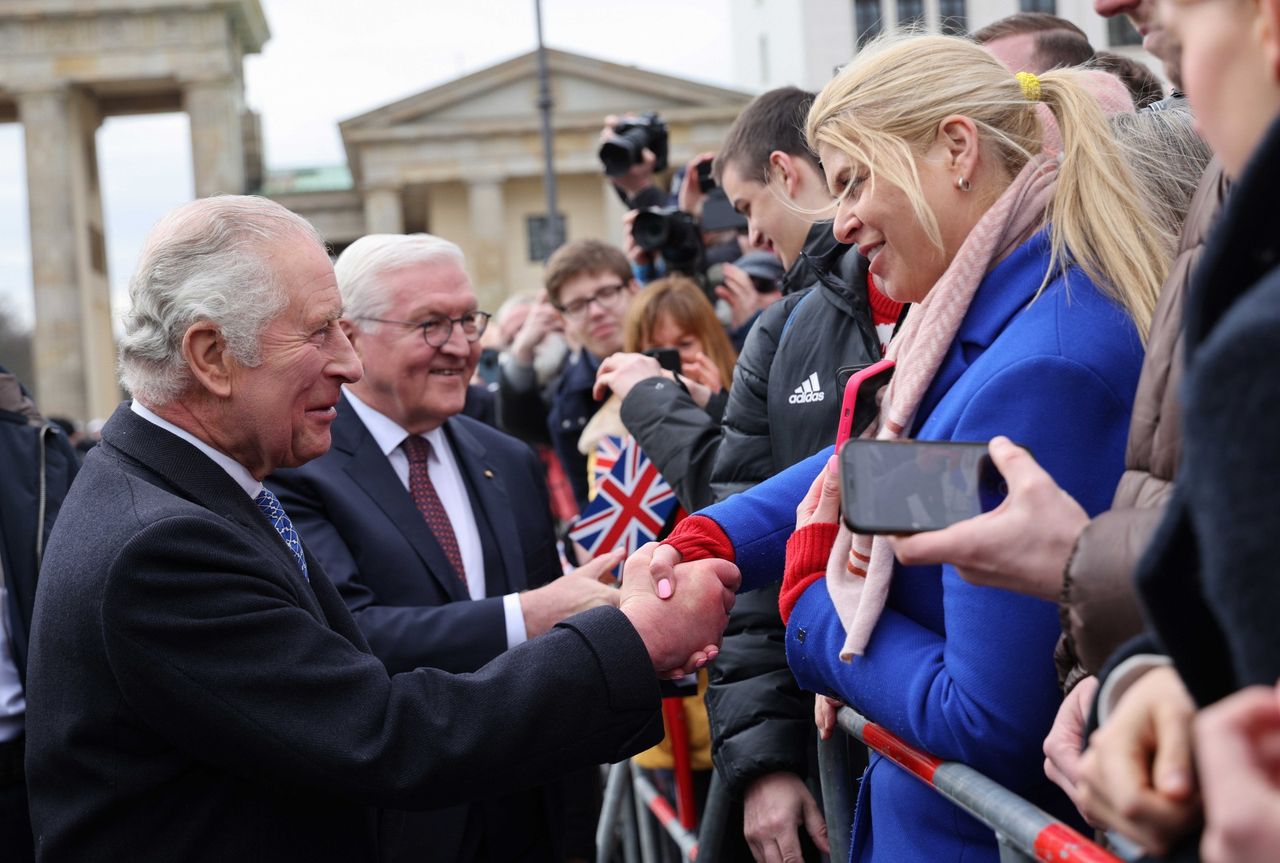 Karol i Camilla w Niemczech