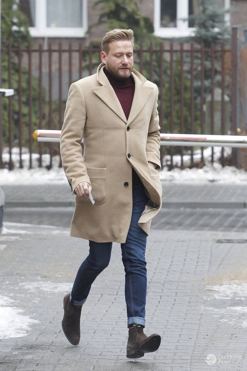 Bartek Jędrzejak schudł - zdjęcia styczeń 2017