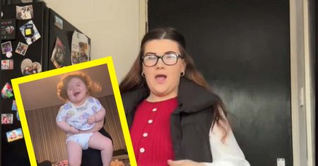 Ogromna dziewczynka hitem TikToka. Mama opowiedziała jej historię