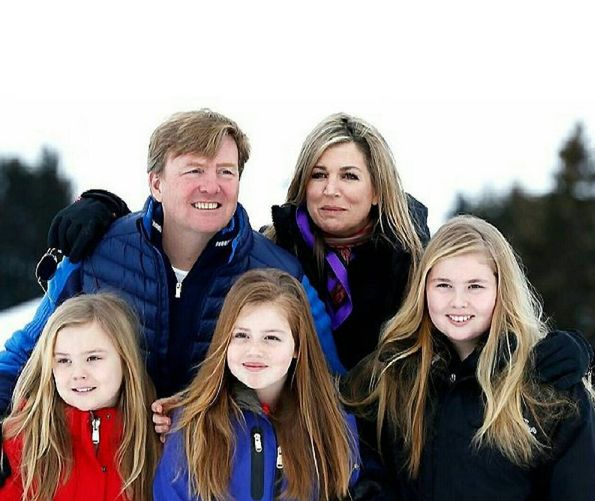 Władca Niderlandów ma trzy córki