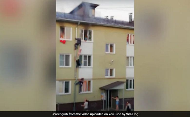 Bohaterska akcja ratunkowa w Rosji. Sąsiedzi uratowali dwójkę małych dzieci z pożaru