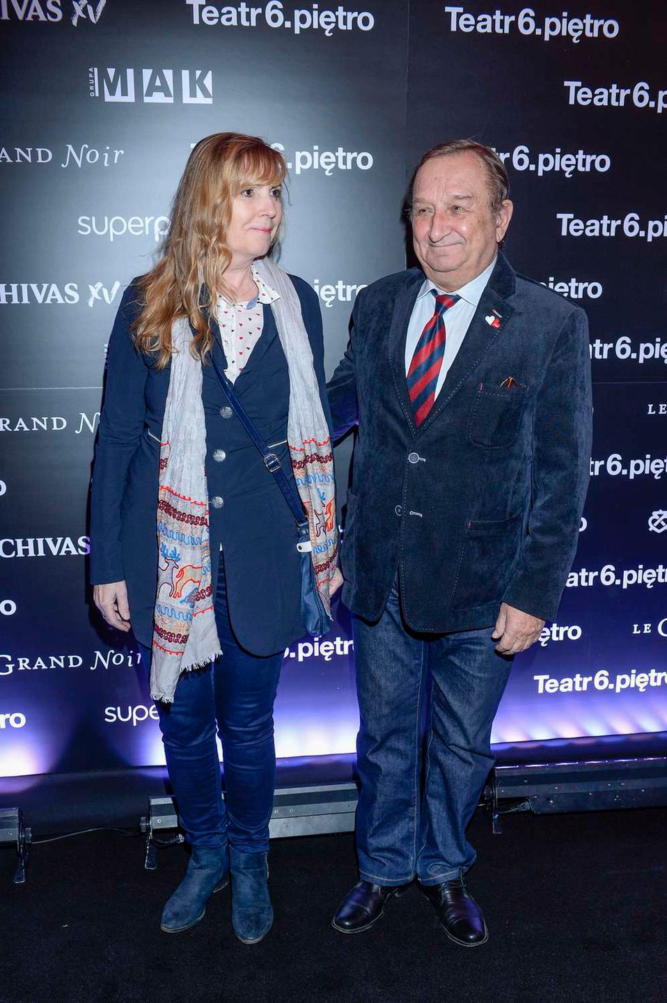 Bożena Michalska-Kaczor, Kazimierz Kaczor - premiera sztuki "Ucho Prezesa czyli Scheda"