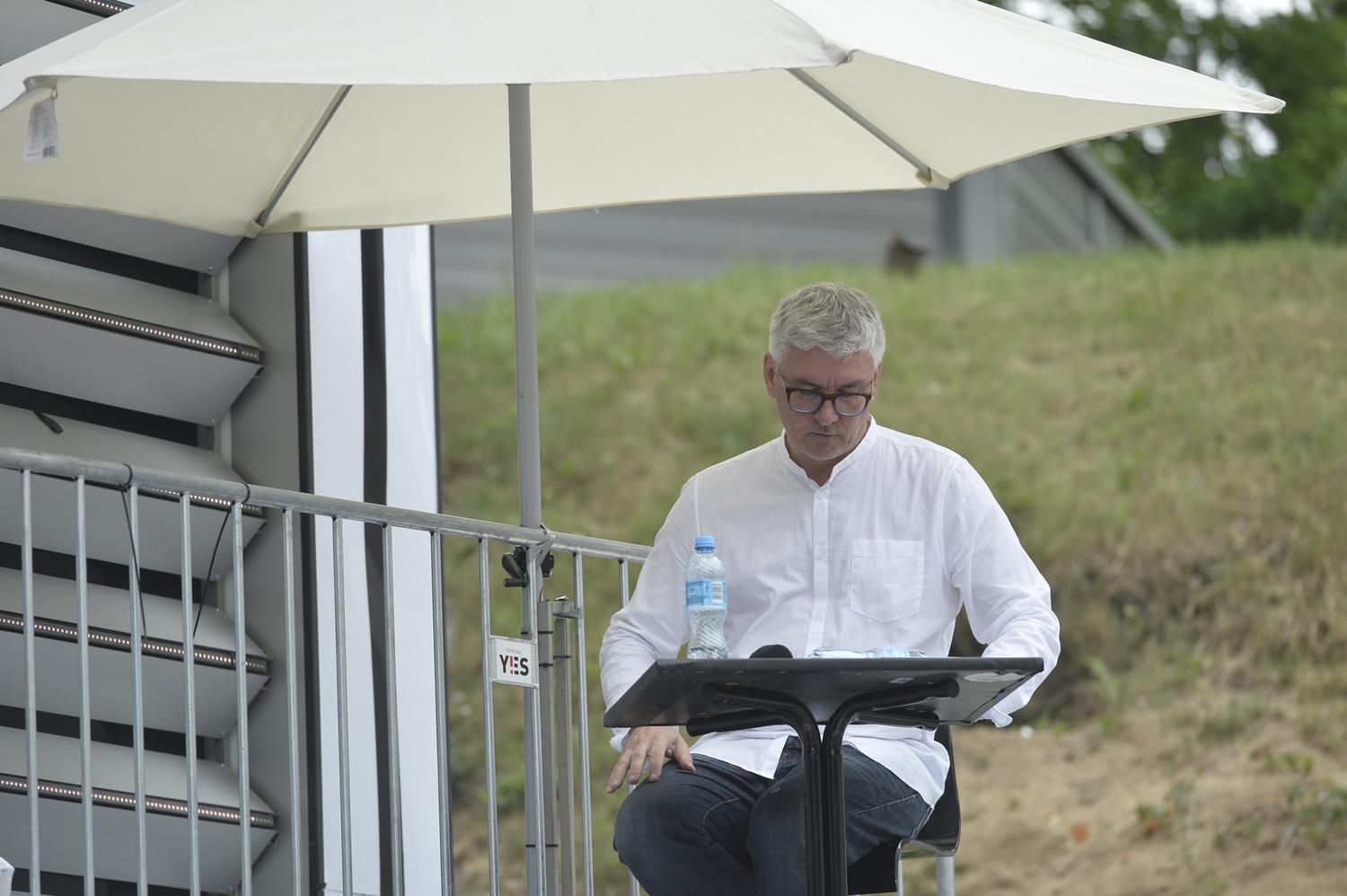 Artur Orzech- Opole 2018, próba przed trzecim koncertem