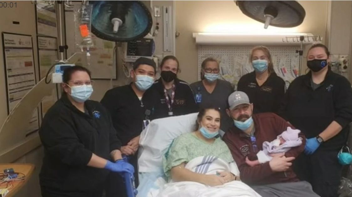 Pielęgniarka powiedziała, że mała Madison jest pierwszym dzieckiem w tym szpitalu od co najmniej 10 lat