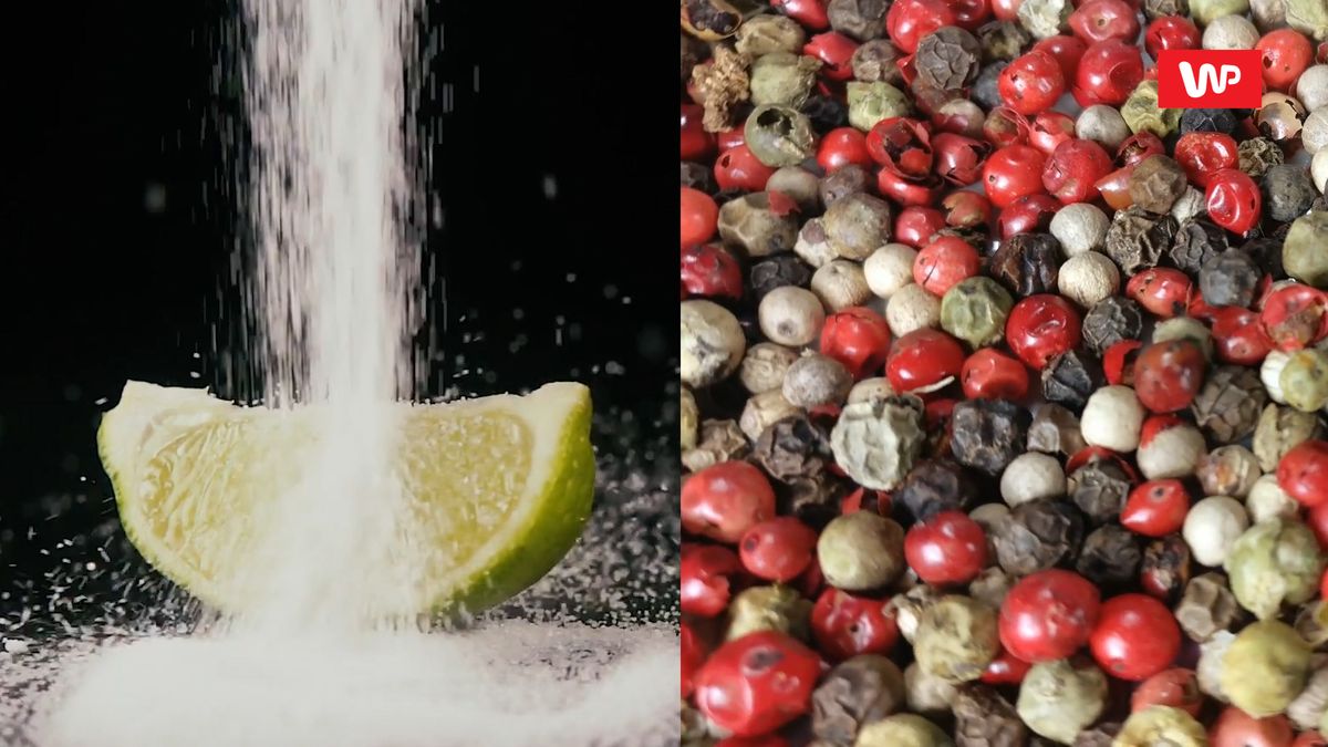 Mikstura z soli, pieprzu i cytryny