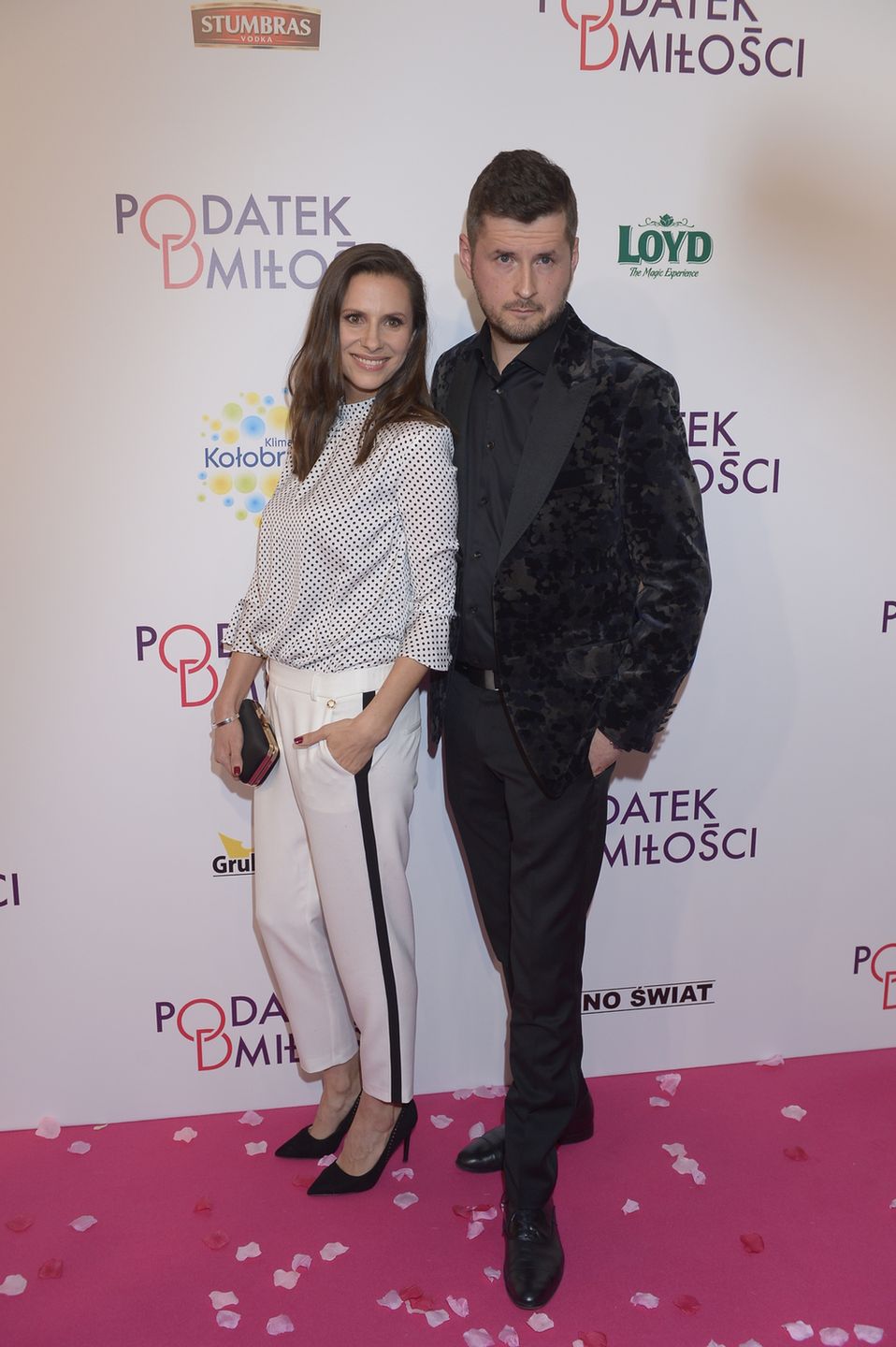 Anna Kerth z mężem - Podatek od miłości, premiera filmu
