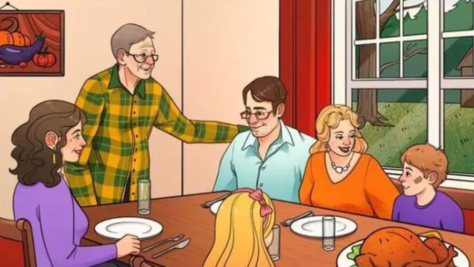 Na pierwszy rzut oka wydają się idealną rodziną. Zwróć jednak uwagę na szczegóły