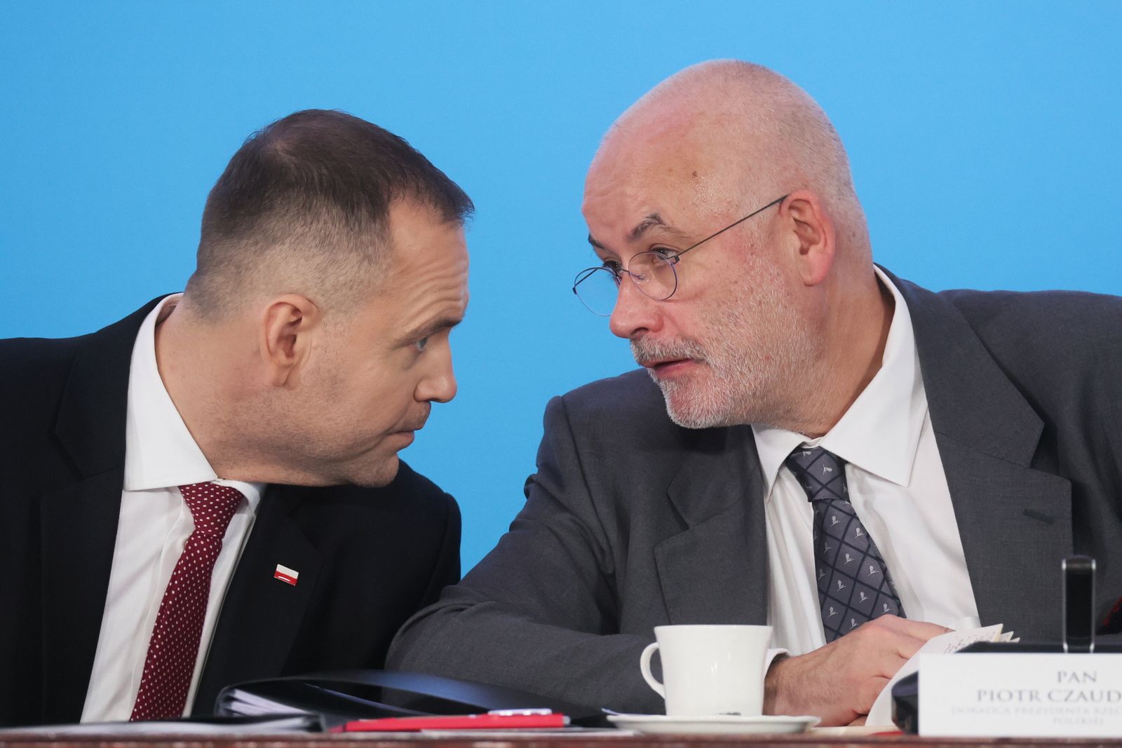 Karol Nawrocki i Piotr Czauderma