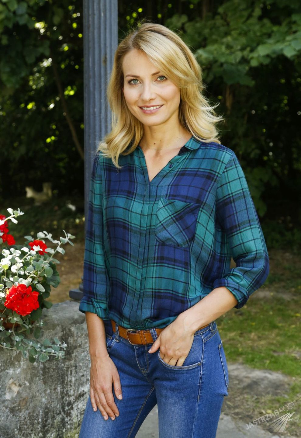 Joanna Moro, plan serialu Blondynka, fot. AKPA