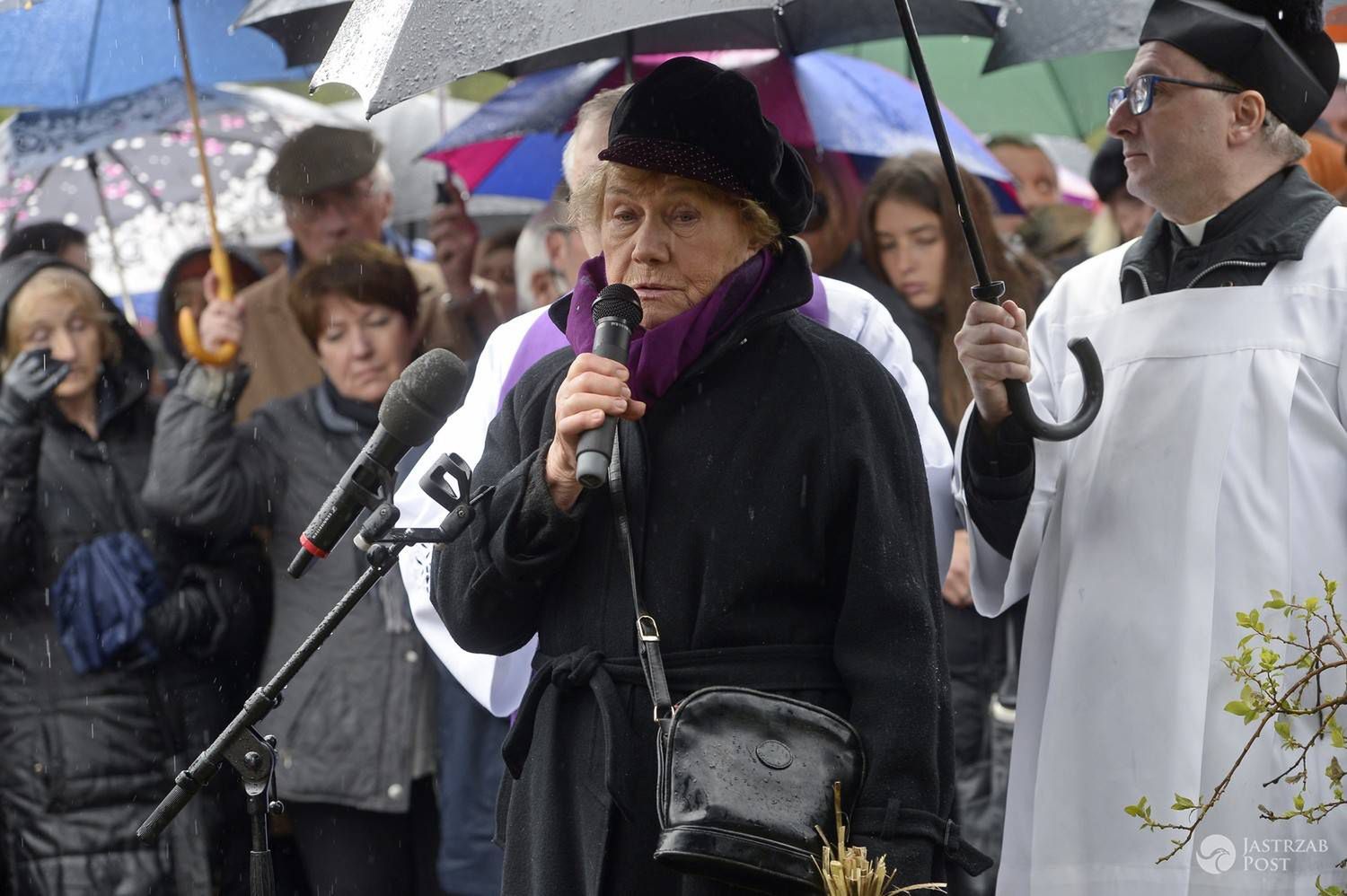 Teresa Lipowska - przemówienie na pogrzebie Witolda Pyrkosza