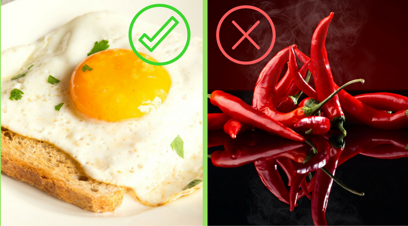 Jajka i pikantne posiłki na śniadanie