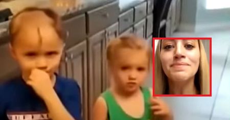 Zostawiła dzieci tylko na chwilę. Popłakała się, gdy otworzyła drzwi