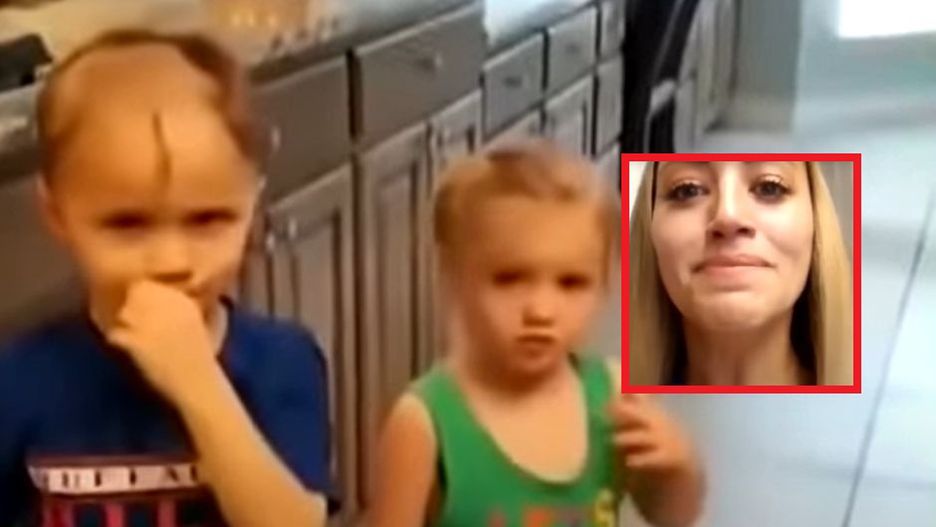 Zostawiła dzieci tylko na chwilę. Popłakała się, gdy otworzyła drzwi