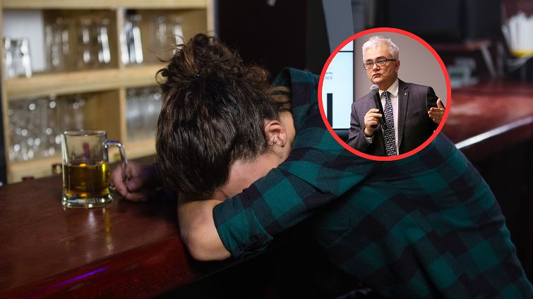 Wszywki alkoholowe mogą dawać skutki uboczne. Prof. Fal ostrzega Polaków