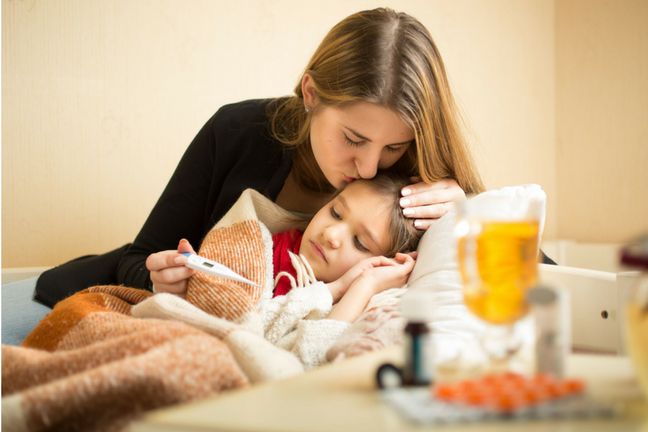 Wirus paragrypy wywołuje infekcję górnych i dolnych dróg oddechowych o ostrym przebiegu.