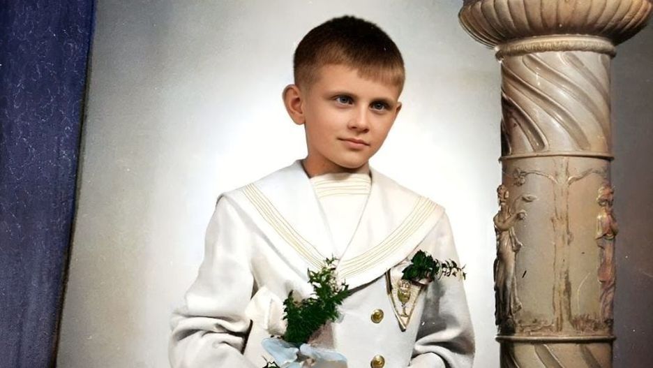 Tak wyglądał w dzieciństwie. Artysta nie żyje już od siedmiu lat