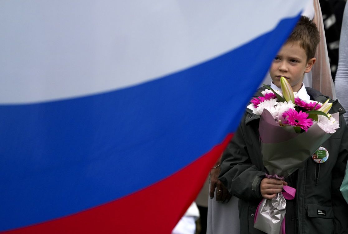 W rosyjskich szkołach dzieci uczą się patriotyzmu