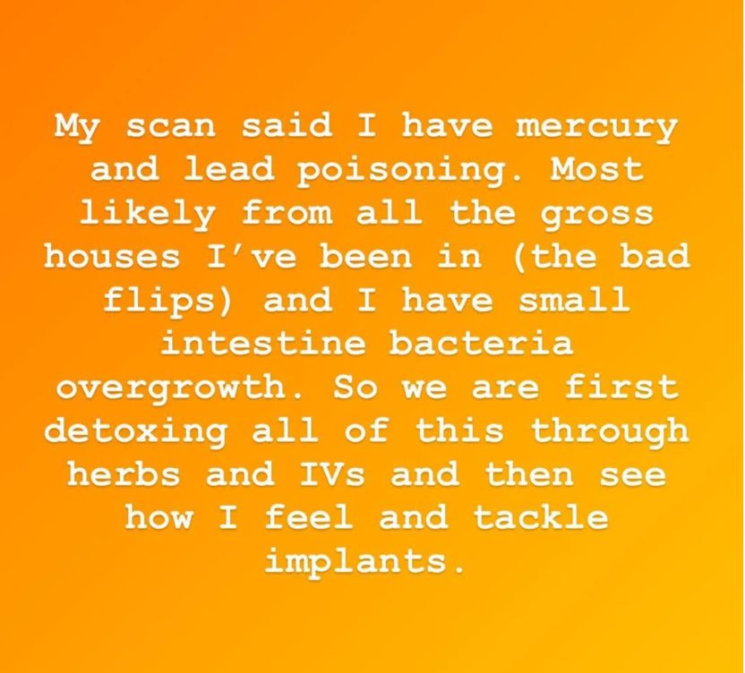 &quot;Badania mówią, że mam zatrucie ołowiem i rtęcią&quot;