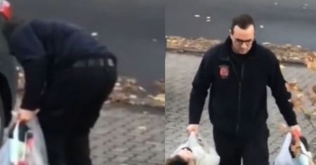 Żona aż chwyciła za telefon. Tak wracał z zakupów