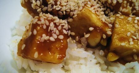 Tofu w sezamie