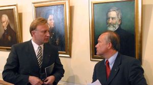 Prezes Business Centre Club Marek Goliszewski i członek Rady Organizatorów BCC Jarosław Mulewicz