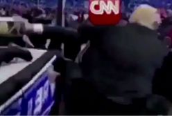 Donald Trump nokautuje CNN. Prezydent opublikował skandaliczny post