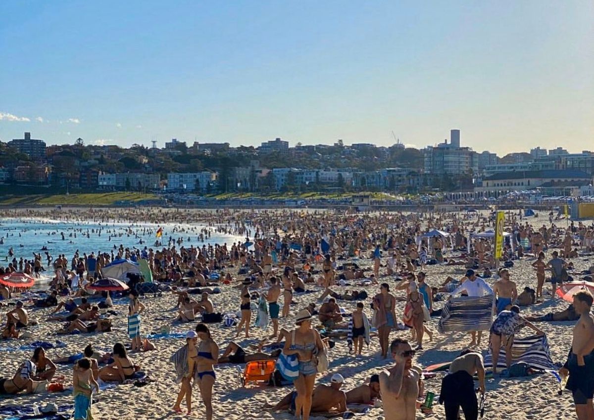 Jedna z największych plaż Sydney, Bondi Beach