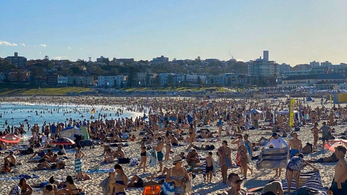 Jedna z największych plaż Sydney, Bondi Beach