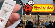 Test na COVID-19 do kupienia w Biedronce! Za taką cenę w mgnieniu oka zniknie z półek. Bezkonkurencyjna oferta
