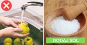 Jak myć owoce? Bieżąca woda nie zawsze wystarczy