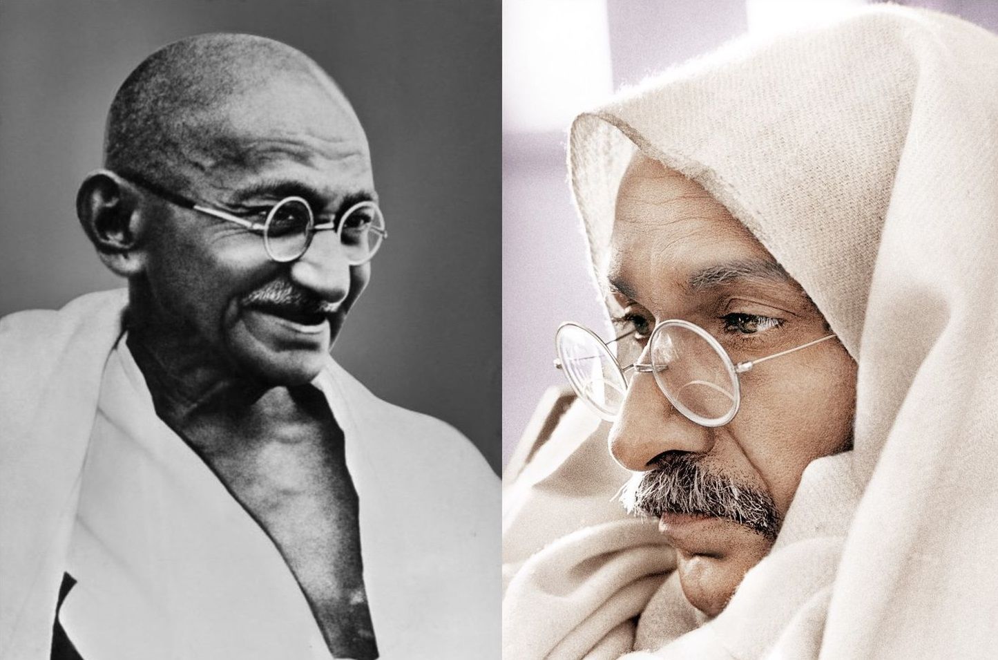 Ben Kingsley jako Mahatma Gandhi