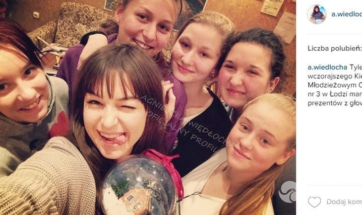 Agnieszka Więdłocha ma nową fryzurę fot.Instagram.com