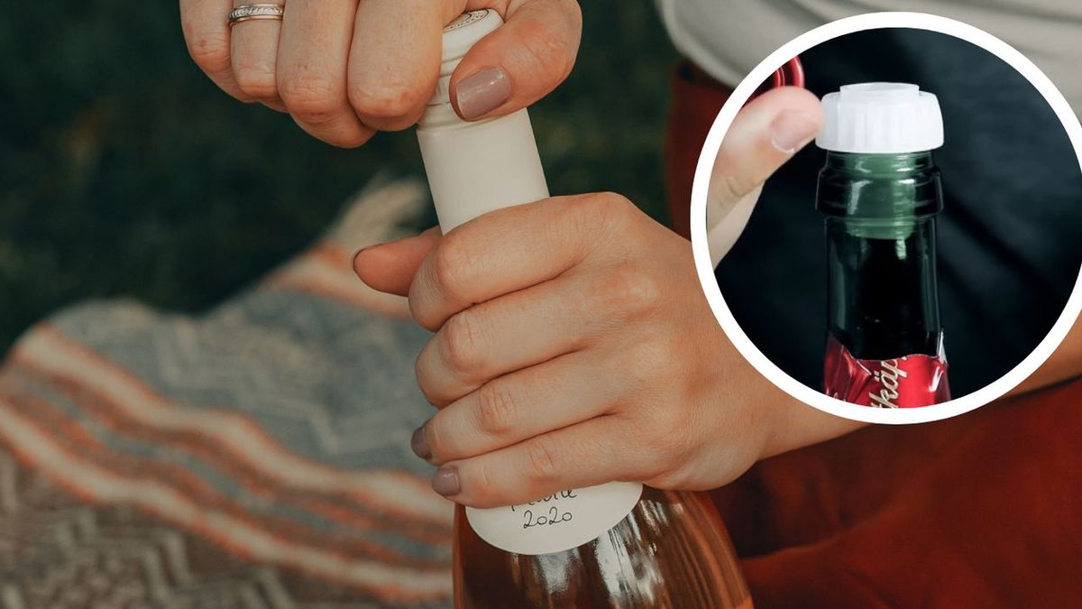 Korek szampana- Pyszności; źródło Clay Banks unsplash.com