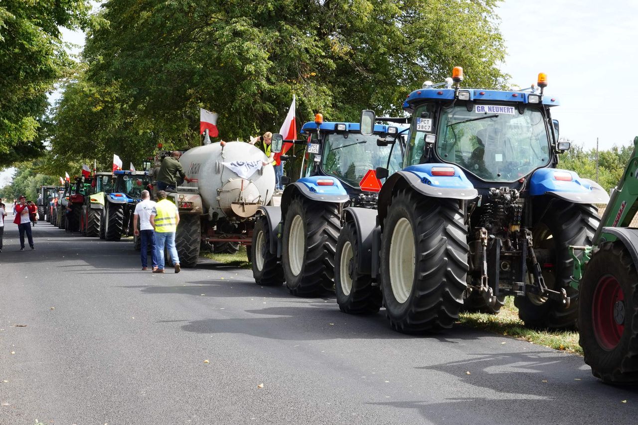 Rolnicy blokowali krajową jedenastkę