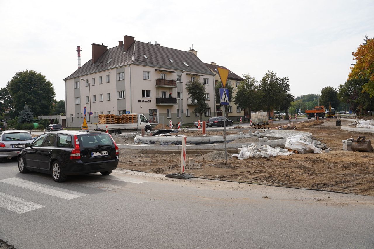 Kolejne rondo powstaje przy ul. Okólnej