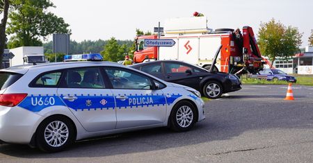 Dwie kobiety w szpitalu po wypadku na Wojska Polskiego