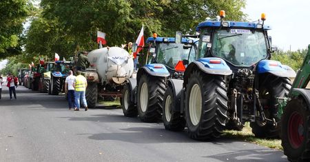 Rolnicy blokowali krajową jedenastkę