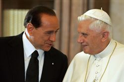 Benedykt XVI przyjął premiera Berlusconiego