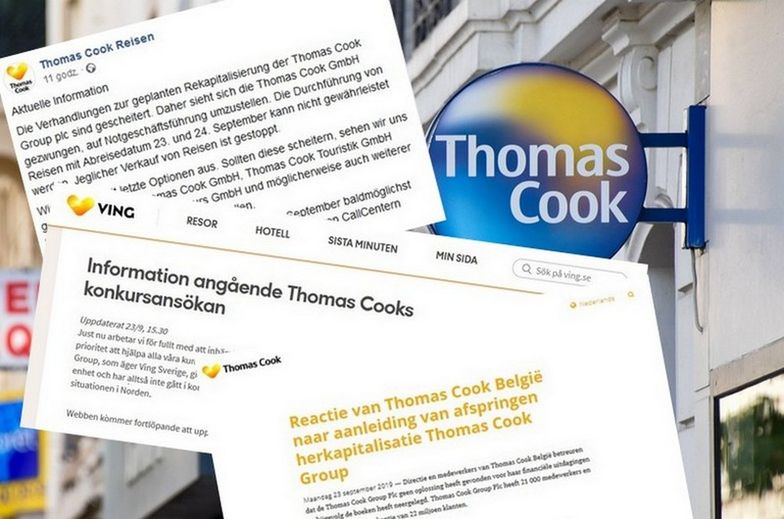 Ponad 600 tys. klientów na całym świecie wykupiło wycieczki turystyczne i pobyty wypoczynkowe u Thomasa Cooka.