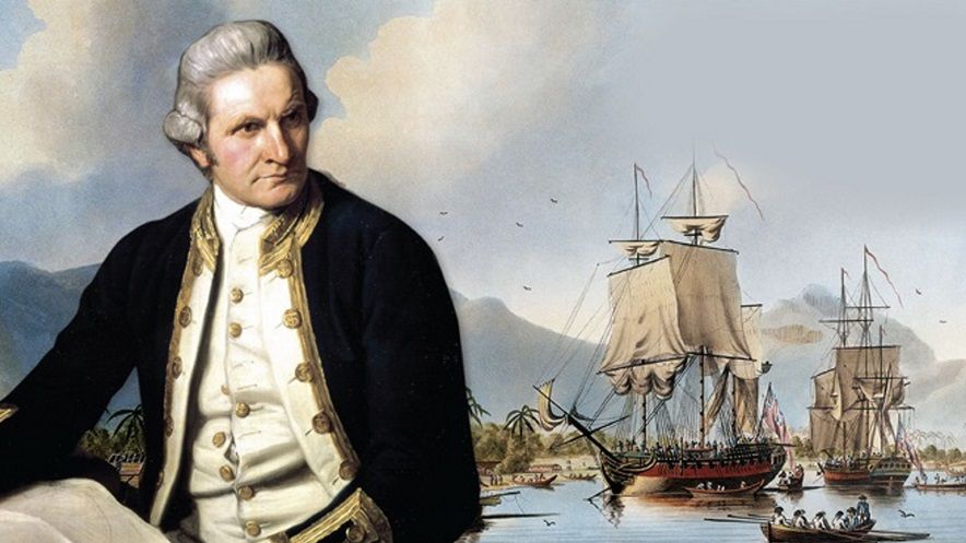 James Cook zorganizował trzy wyprawy dookoła świata