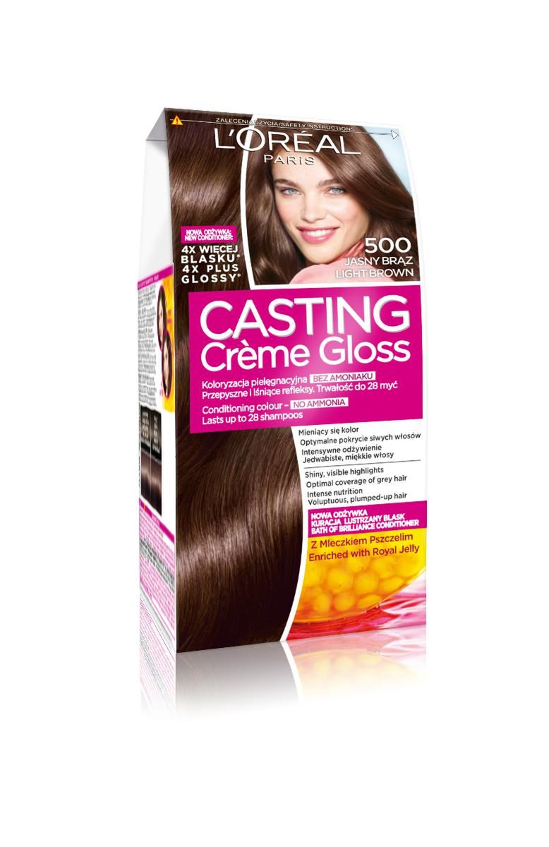 Casting Creme Gloss 500 - farba do włosów L'Oreal Paris, której używa Julia Wieniawa