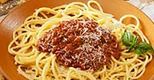 Spaghetti bolognese
