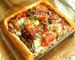 Pizza z grzybami