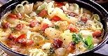 Kapitański omlet z bekonem