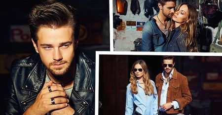TYLKO U NAS! Mamy całą kampanię Górala z Top Model dla Apartu. Pozuje z piękną modelką i wygląda bardzo seksownie [DUŻO ZDJĘĆ]