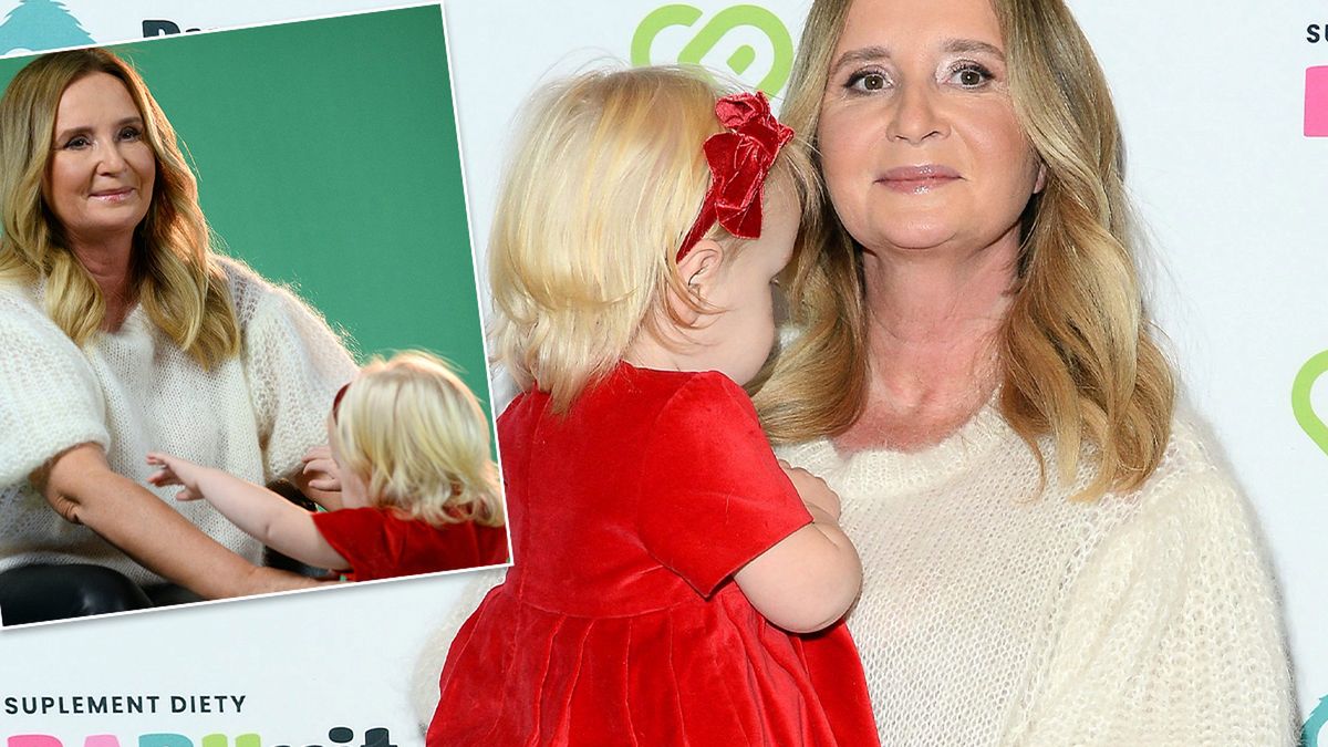 Joanna Kurska z córką